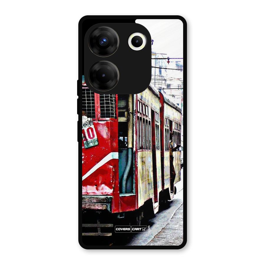 Vintage Citystyle Metal Back Case for Tecno Camon 20