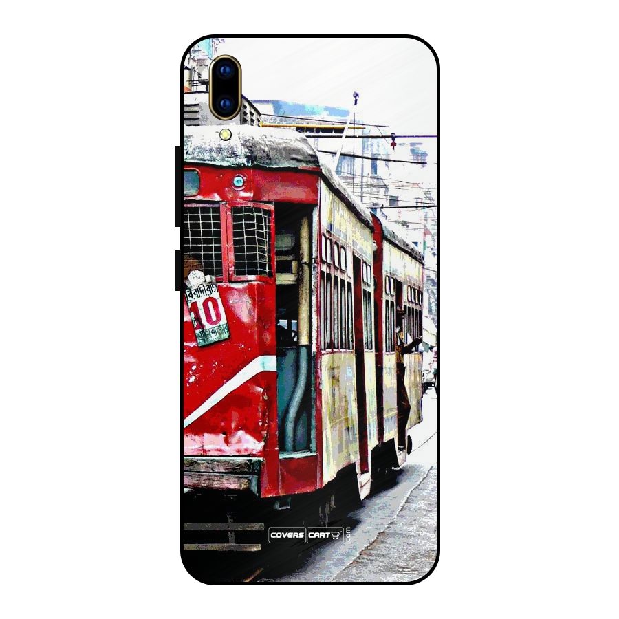 Vintage Citystyle Metal Back Case for Vivo V11 Pro