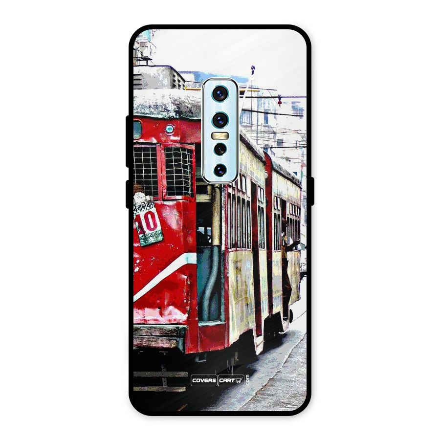 Vintage Citystyle Metal Back Case for Vivo V17 Pro