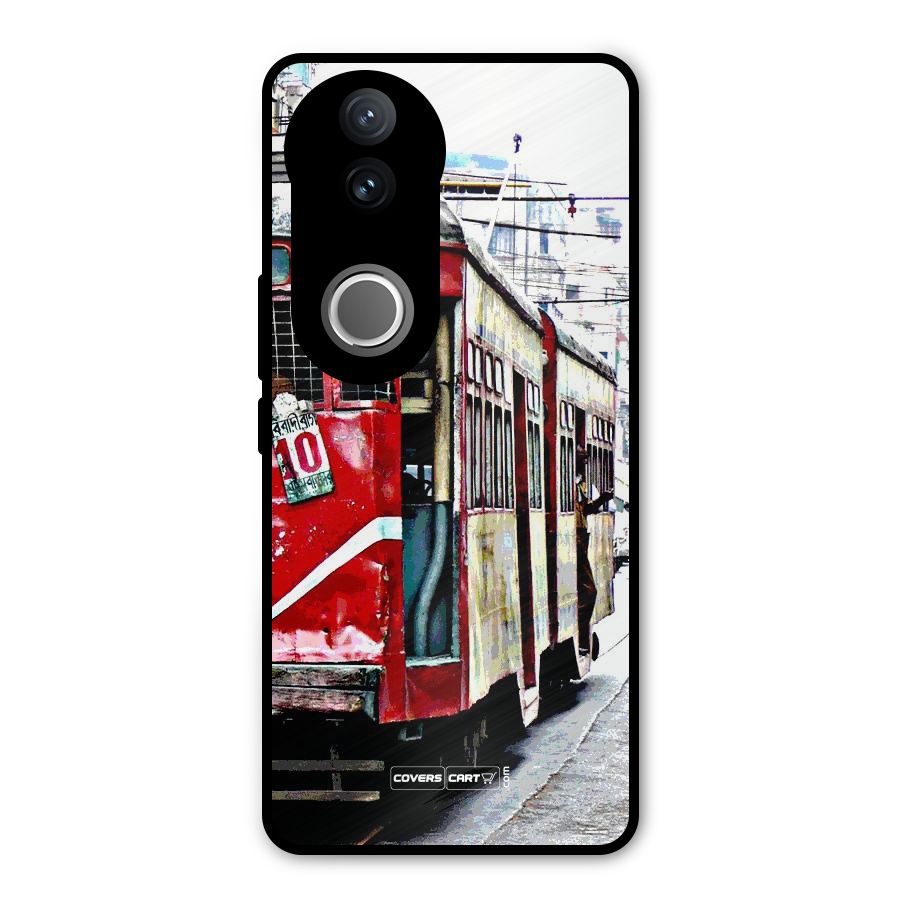 Vintage Citystyle Metal Back Case for Vivo V50e