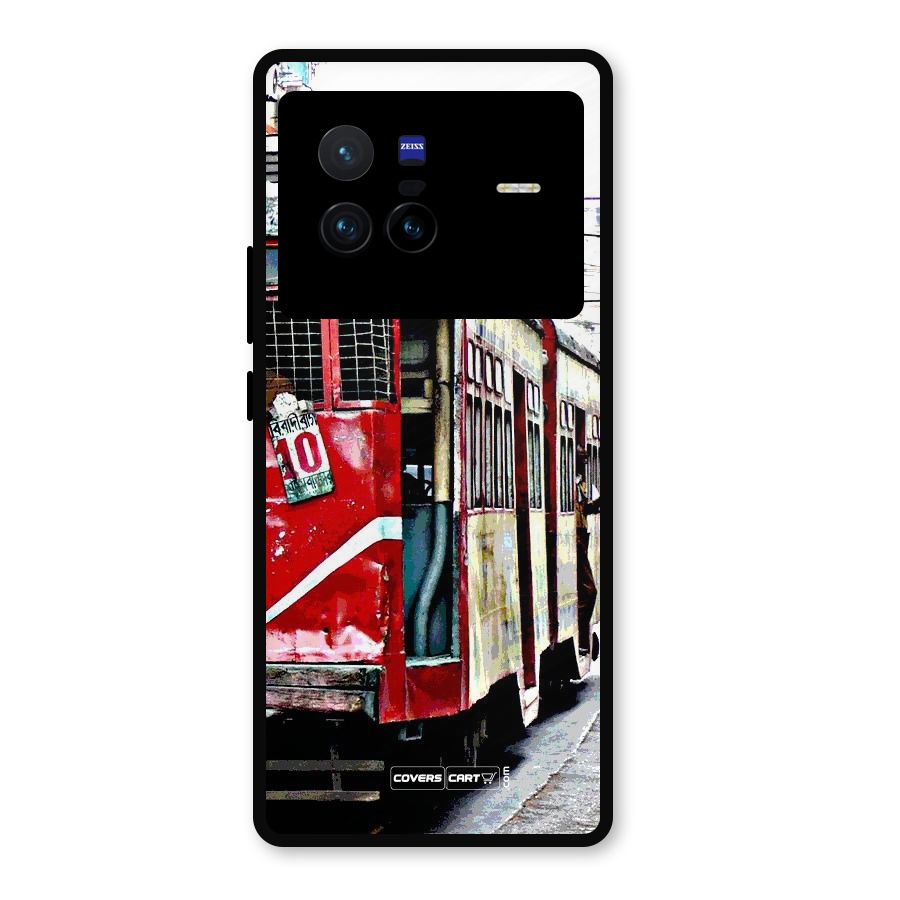 Vintage Citystyle Metal Back Case for Vivo X80