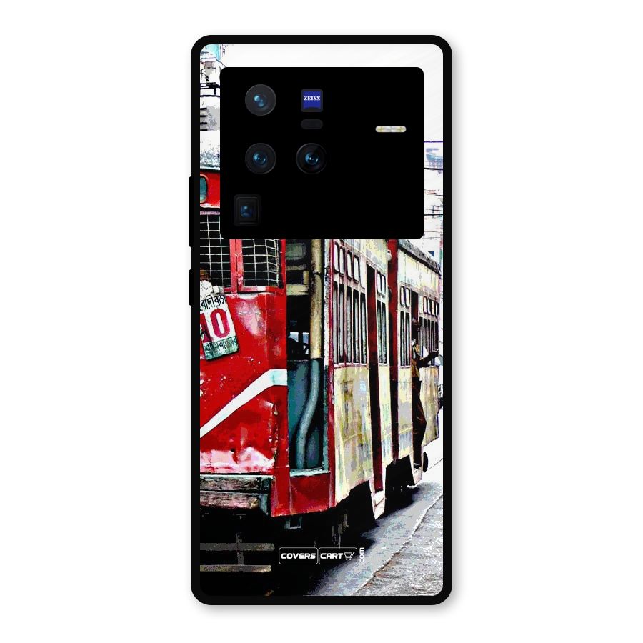 Vintage Citystyle Metal Back Case for Vivo X80 Pro