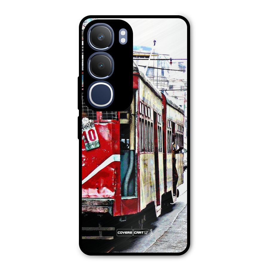 Vintage Citystyle Metal Back Case for Vivo Y29