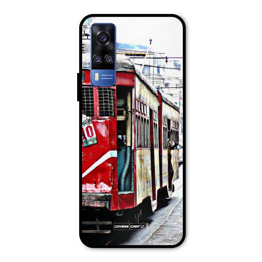 Vintage Citystyle Metal Back Case for Vivo Y31