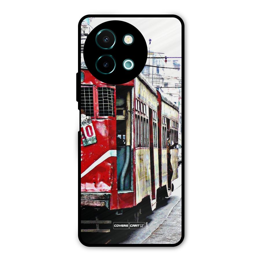 Vintage Citystyle Metal Back Case for Vivo Y58