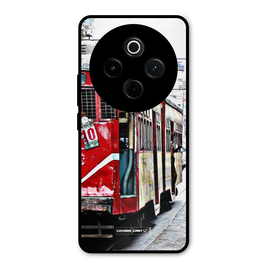 Vintage Citystyle Metal Back Case for iQOO Z10
