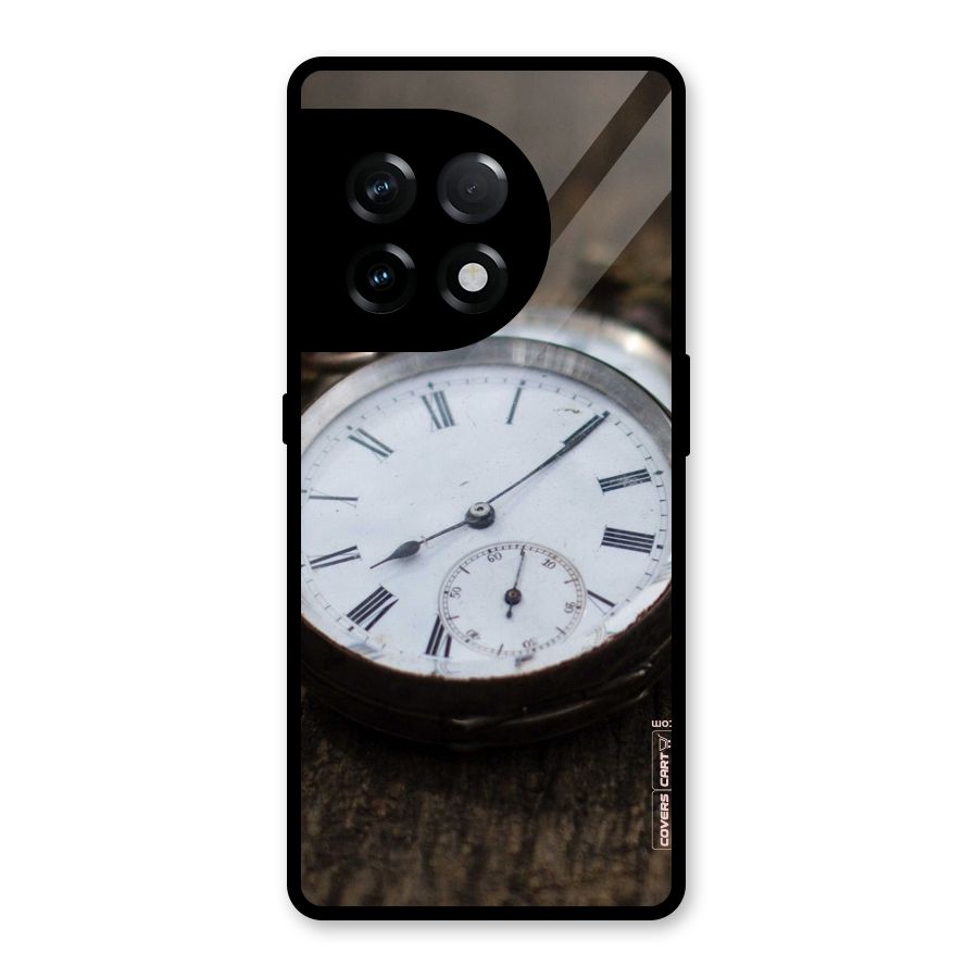 Vintage Clock Glass Back Case for OnePlus 11R