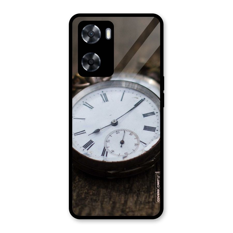 Vintage Clock Glass Back Case for OnePlus Nord N20 SE