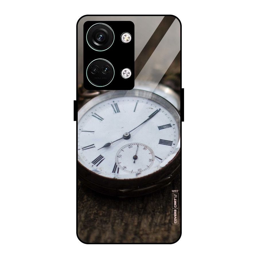 Vintage Clock Glass Back Case for Oneplus Nord 3