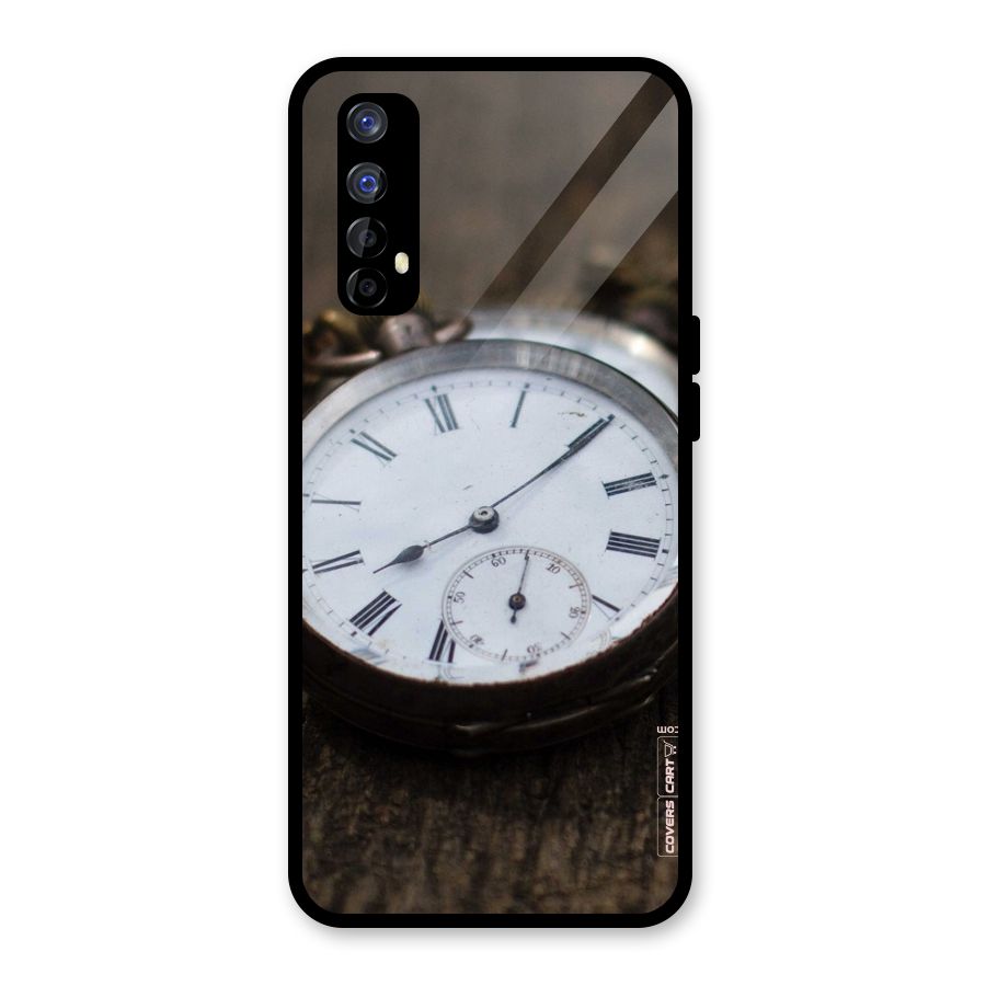 Vintage Clock Glass Back Case for Realme 7