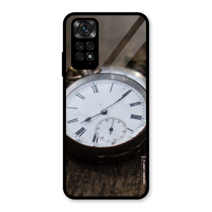 Vintage Clock Glass Back Case for Redmi Note 11S