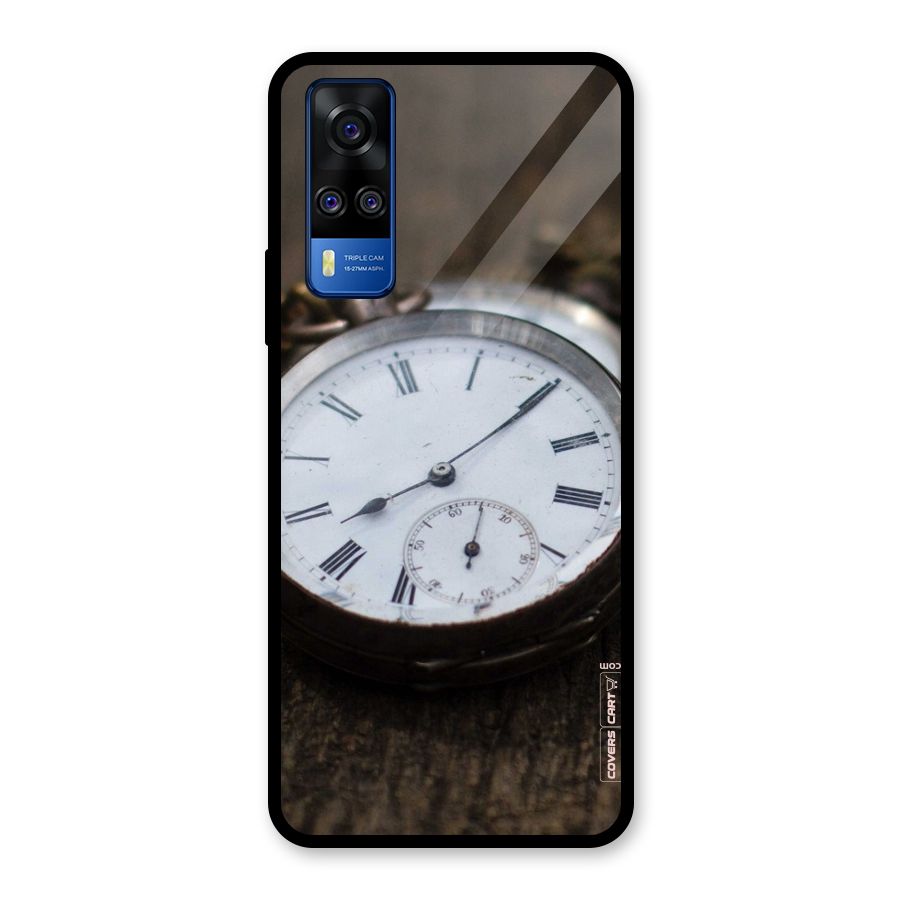 Vintage Clock Glass Back Case for Vivo Y31