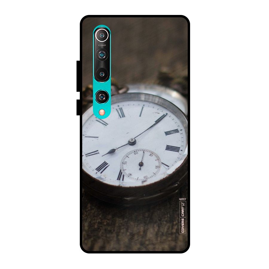 Vintage Clock Metal Back Case for Mi 10