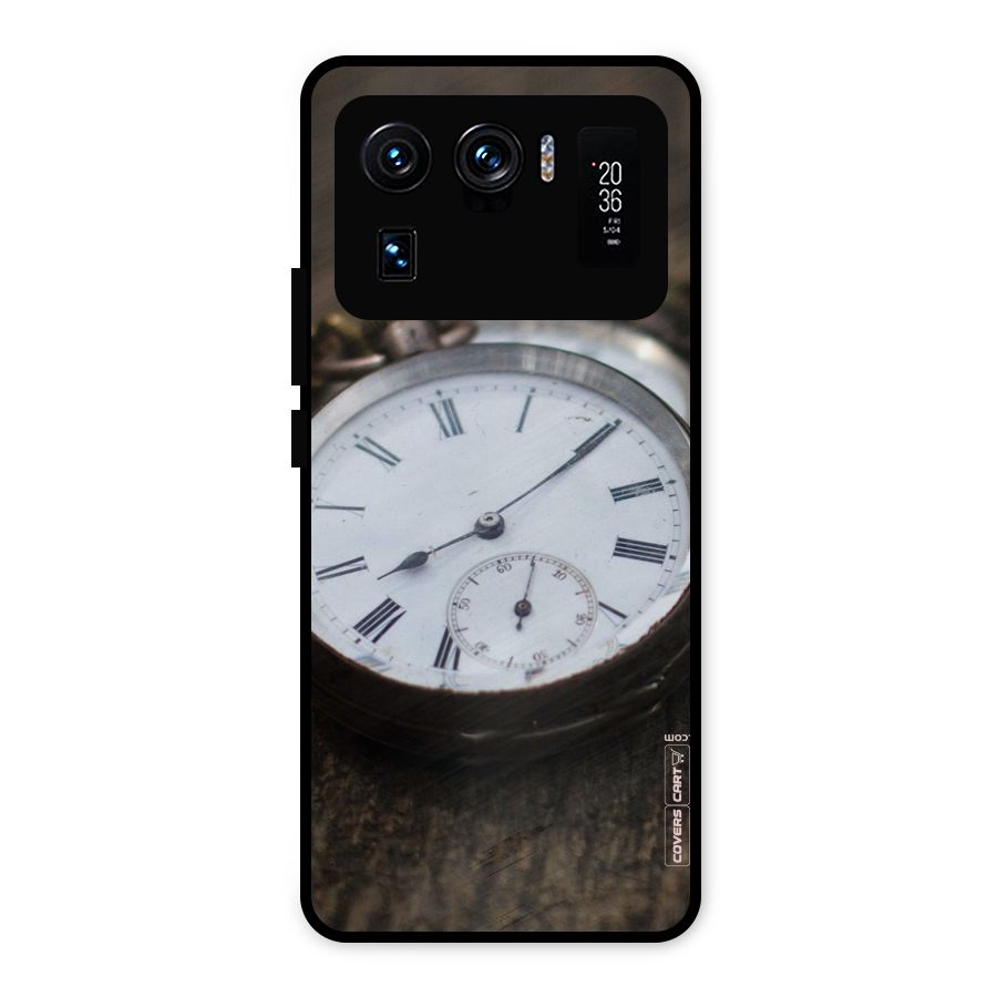 Vintage Clock Metal Back Case for Mi 11 Ultra