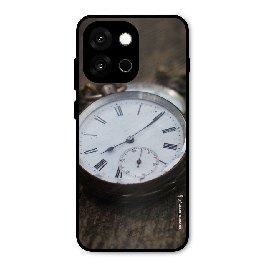 Vintage Clock Metal Back Case for OnePlus 13s