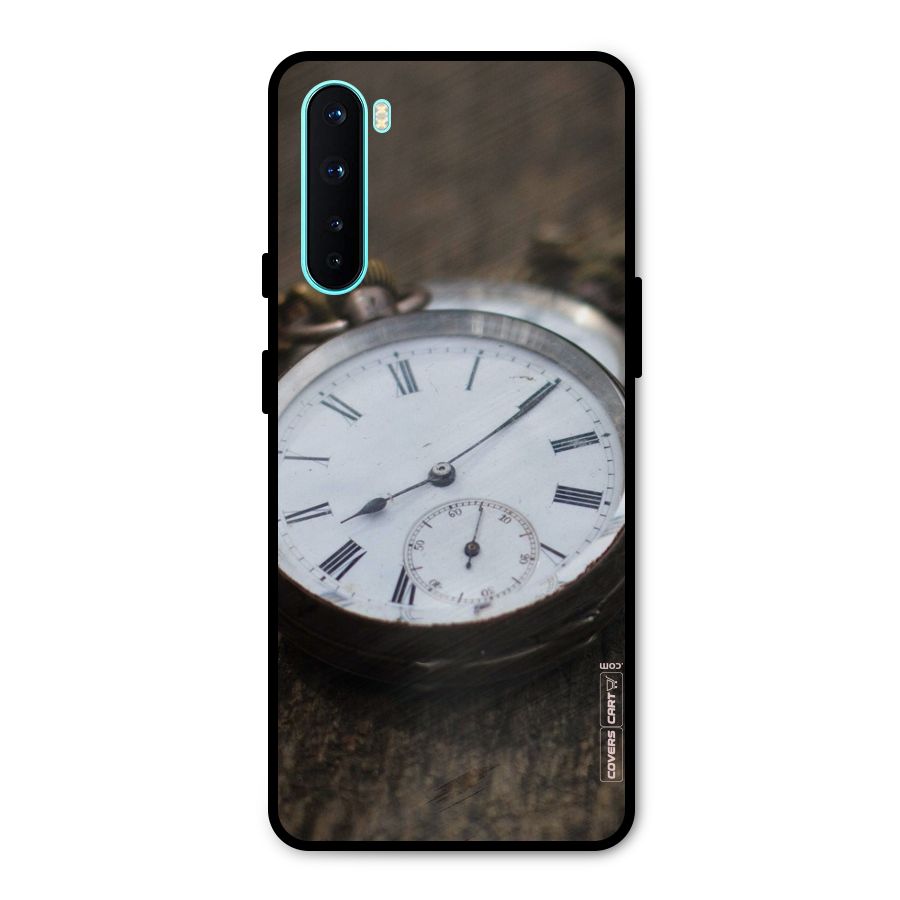 Vintage Clock Metal Back Case for OnePlus Nord