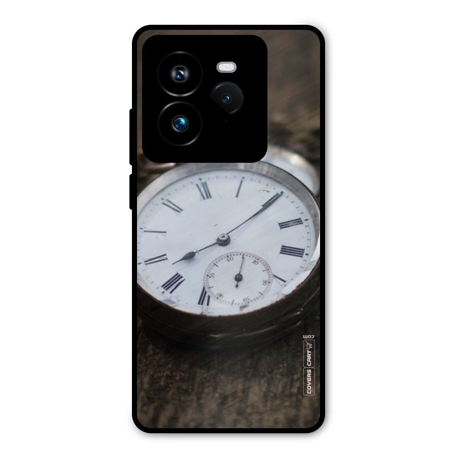 Vintage Clock Metal Back Case for Realme GT 7 Pro