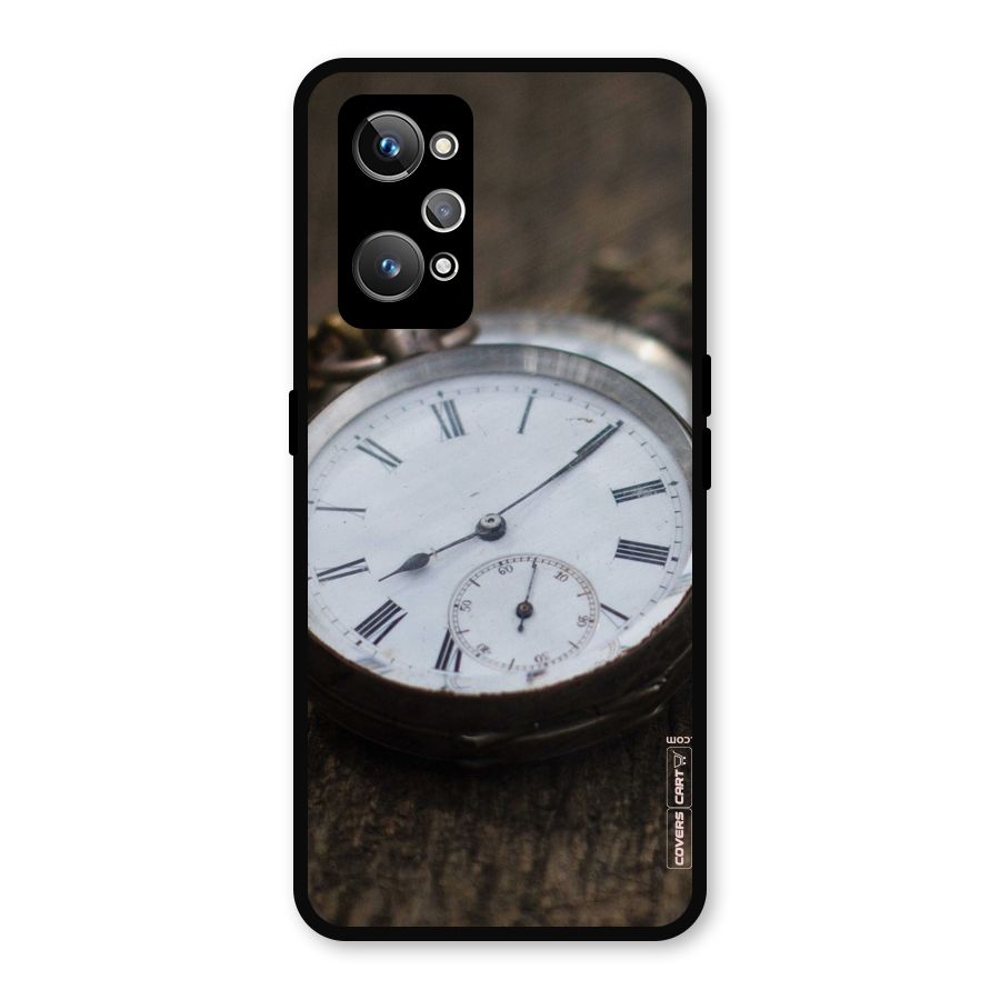 Vintage Clock Metal Back Case for Realme GT Neo2