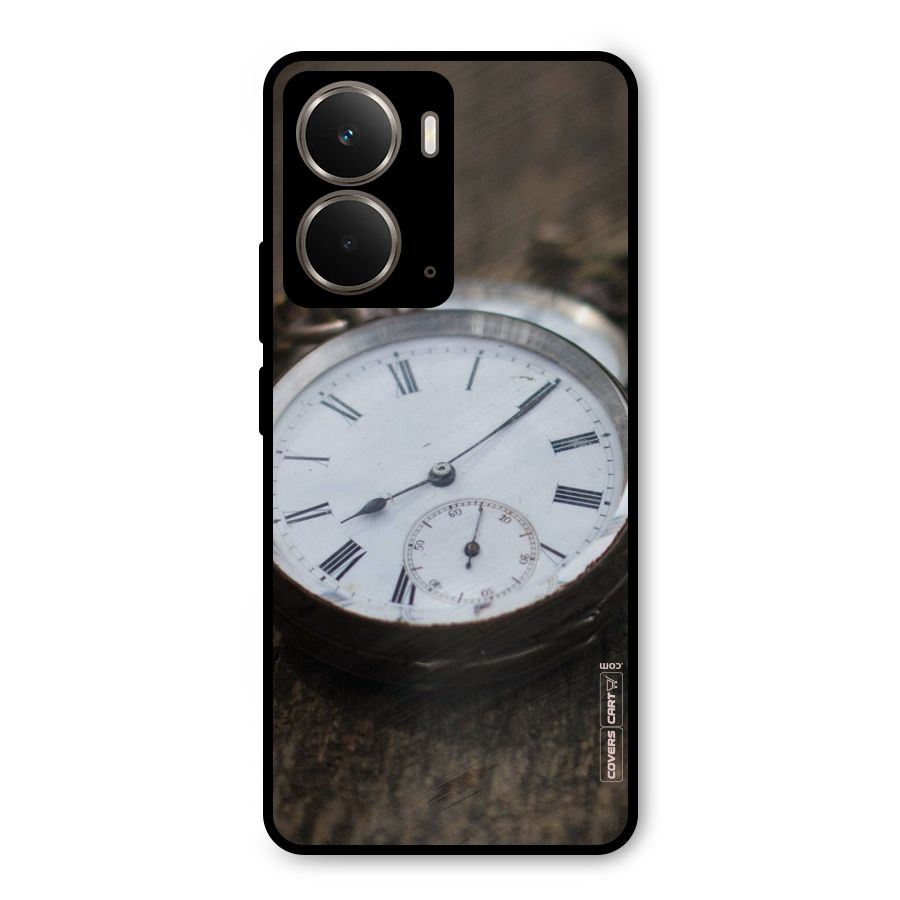 Vintage Clock Metal Back Case for Realme P3