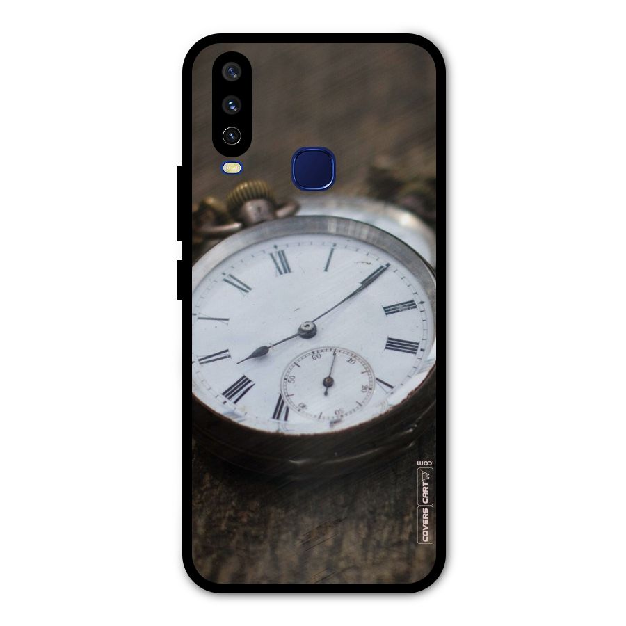 Vintage Clock Metal Back Case for Vivo V17