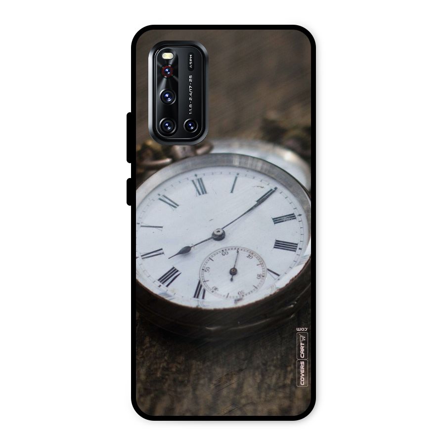 Vintage Clock Metal Back Case for Vivo V19