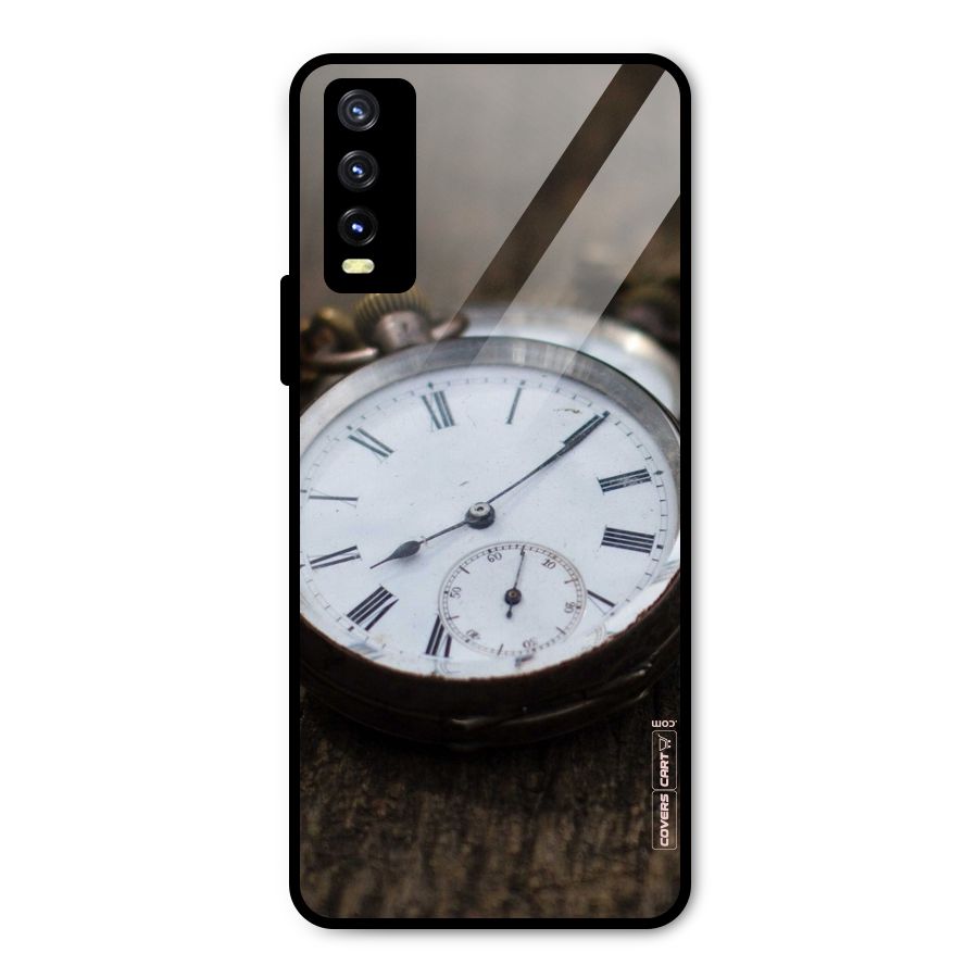 Vintage Clock Metal Back Case for Vivo Y20t