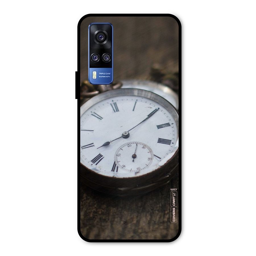 Vintage Clock Metal Back Case for Vivo Y31