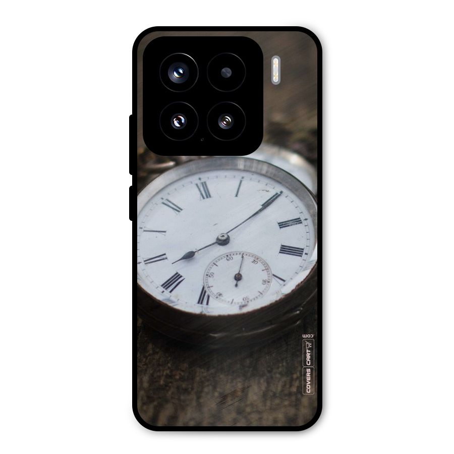 Vintage Clock Metal Back Case for Xiaomi 15