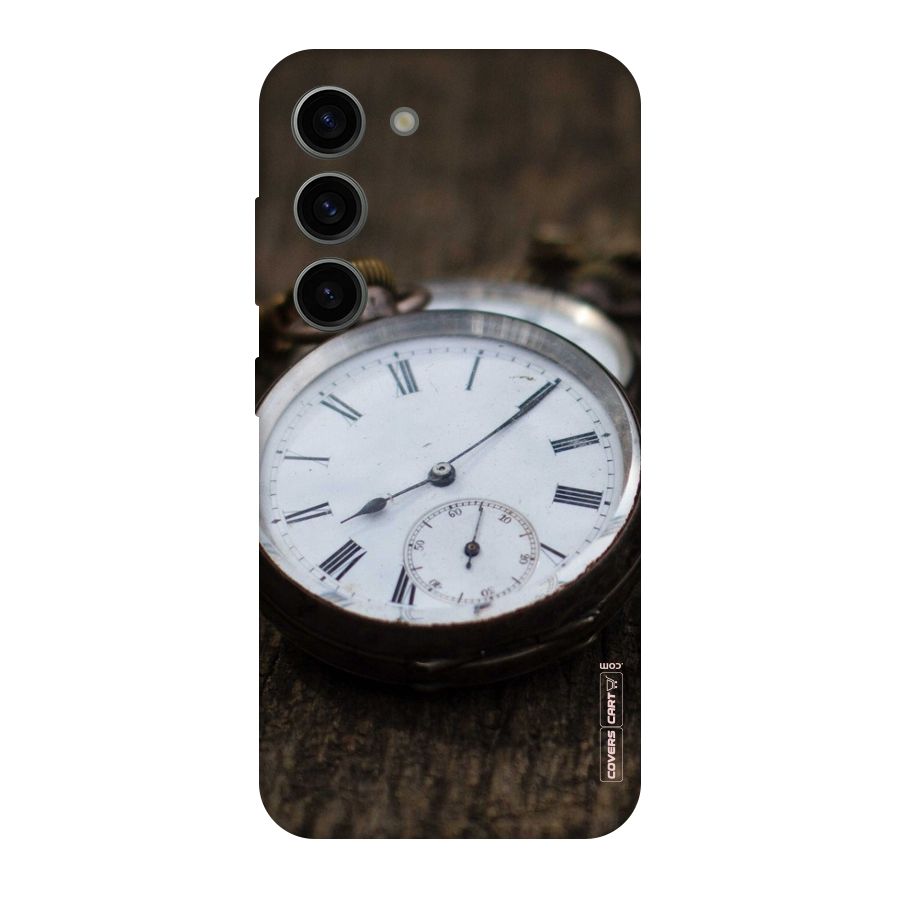 Vintage Clock Original Polycarbonate Back Case for Galaxy S23