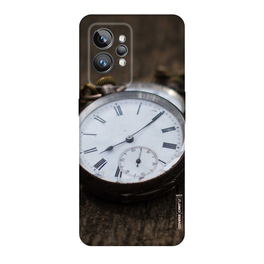 Vintage Clock Original Polycarbonate Back Case for Realme GT2 Pro