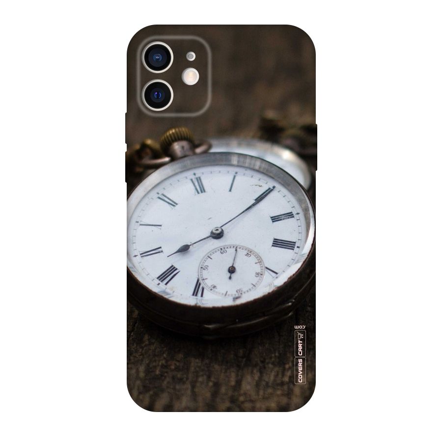 Vintage Clock Original Polycarbonate Back Case for iPhone 12