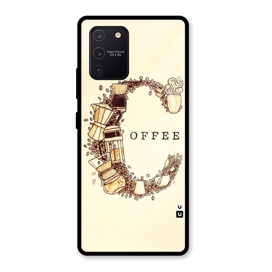 Vintage Coffee Glass Back Case for Galaxy S10 Lite