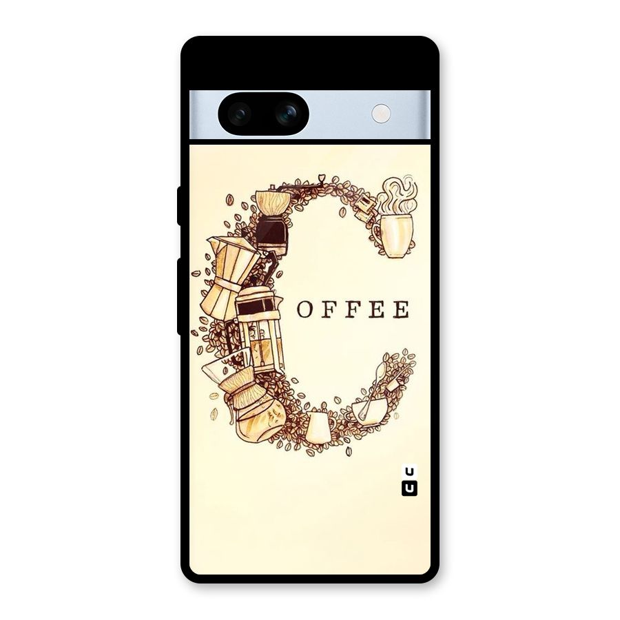 Vintage Coffee Glass Back Case for Google Pixel 7a