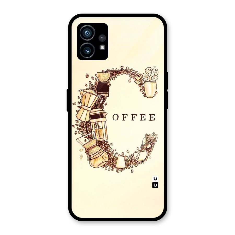 Vintage Coffee Glass Back Case for Nothing Phone 1