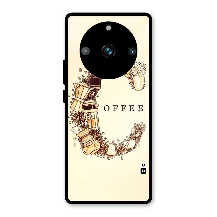 Vintage Coffee Glass Back Case for Realme Narzo 60 Pro