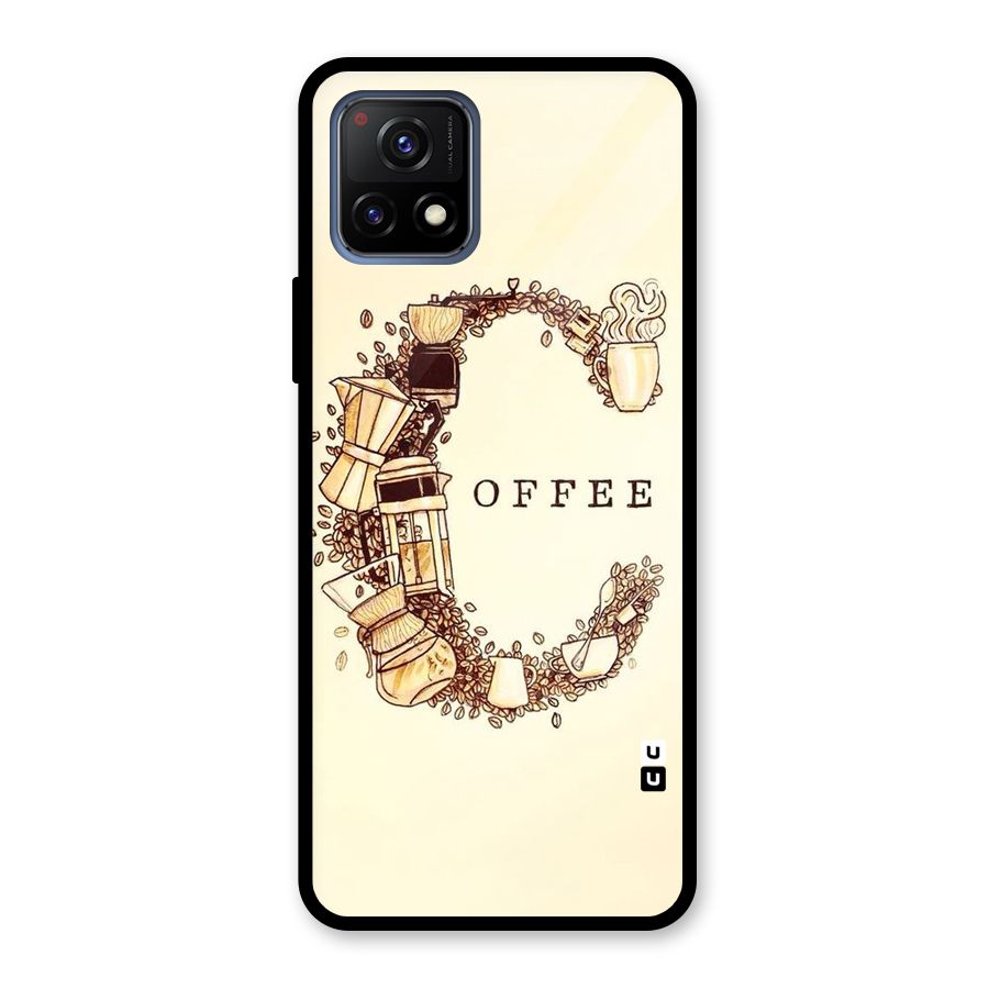 Vintage Coffee Glass Back Case for Vivo Y72 5G