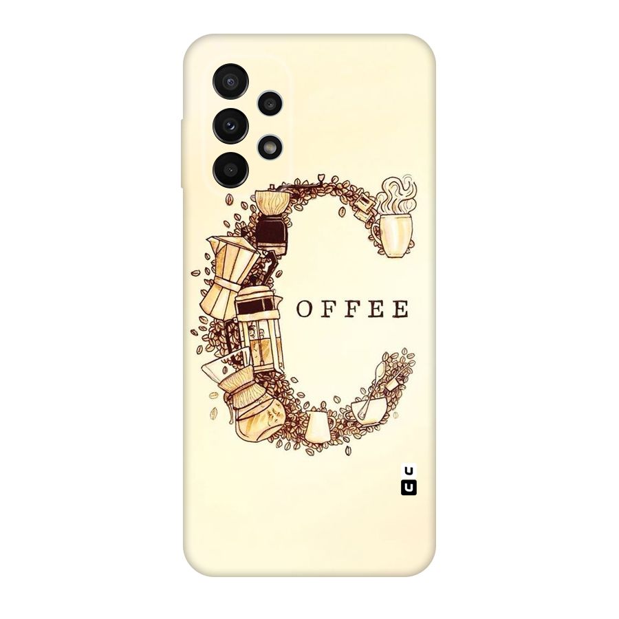 Vintage Coffee Original Polycarbonate Back Case for Galaxy A23