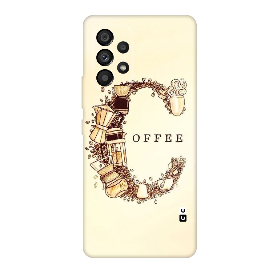 Vintage Coffee Original Polycarbonate Back Case for Galaxy A53 5G