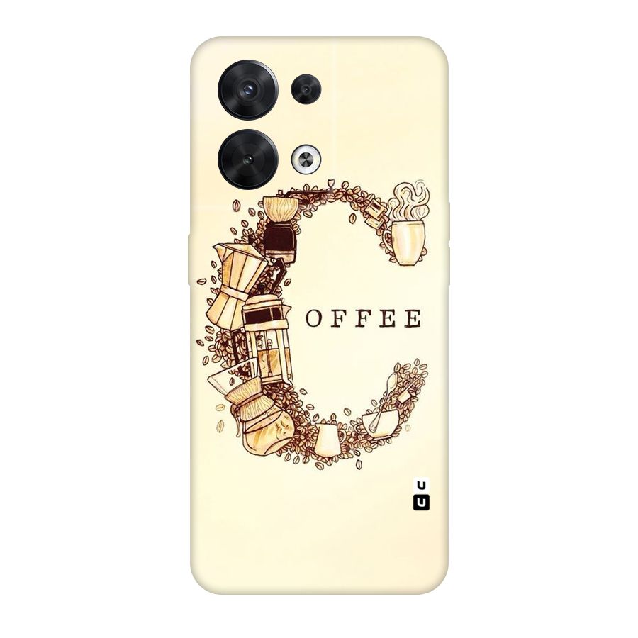 Vintage Coffee Original Polycarbonate Back Case for Oppo Reno8 5G