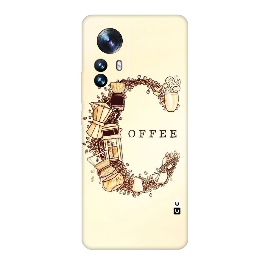 Vintage Coffee Original Polycarbonate Back Case for Xiaomi 12 Pro