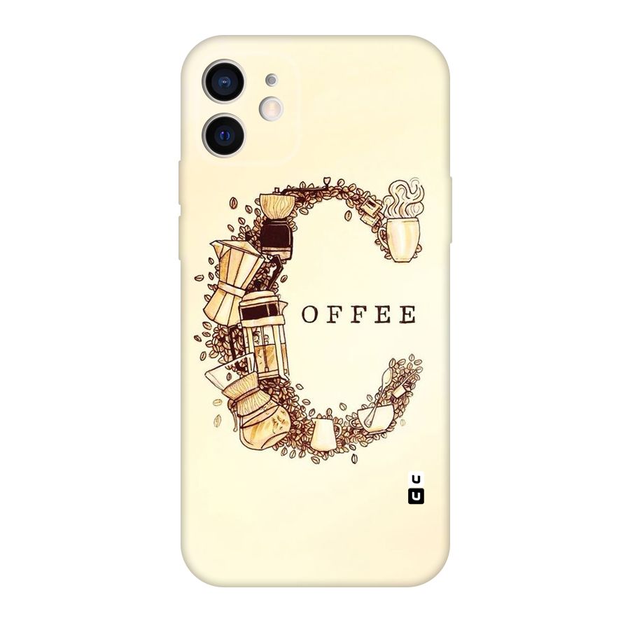 Vintage Coffee Original Polycarbonate Back Case for iPhone 12
