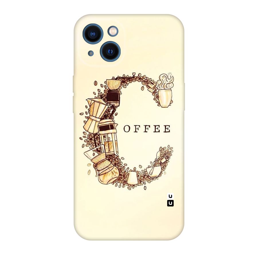 Vintage Coffee Original Polycarbonate Back Case for iPhone 13