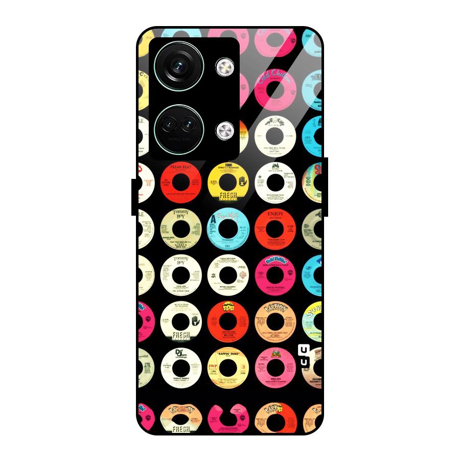 Vintage Collection CDs Glass Back Case for Oneplus Nord 3