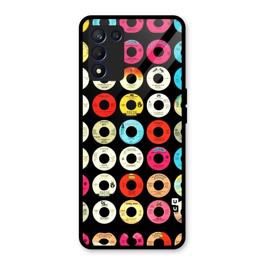 Vintage Collection CDs Glass Back Case for Realme 9 5G Speed