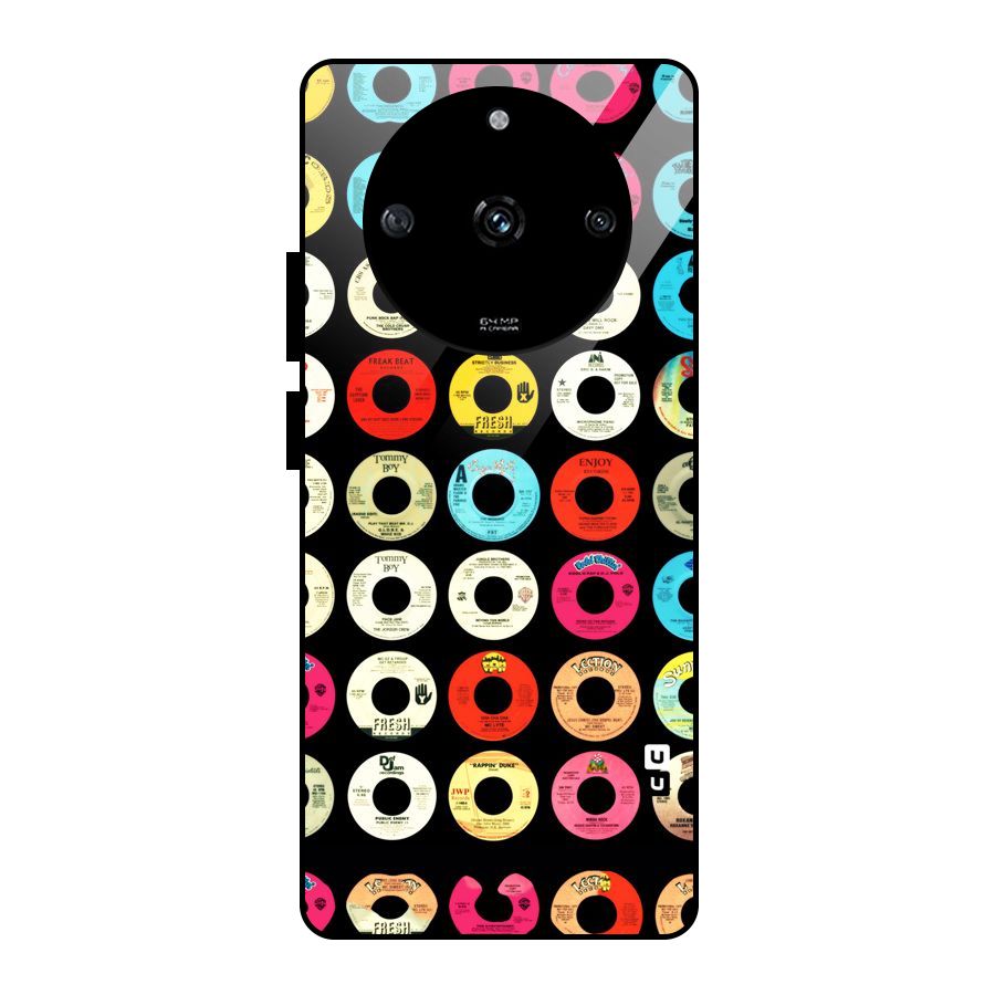 Vintage Collection CDs Glass Back Case for Realme Narzo 60 5G