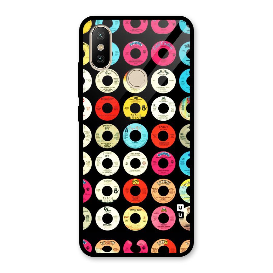 Vintage Collection CDs Glass Back Case for Redmi A2