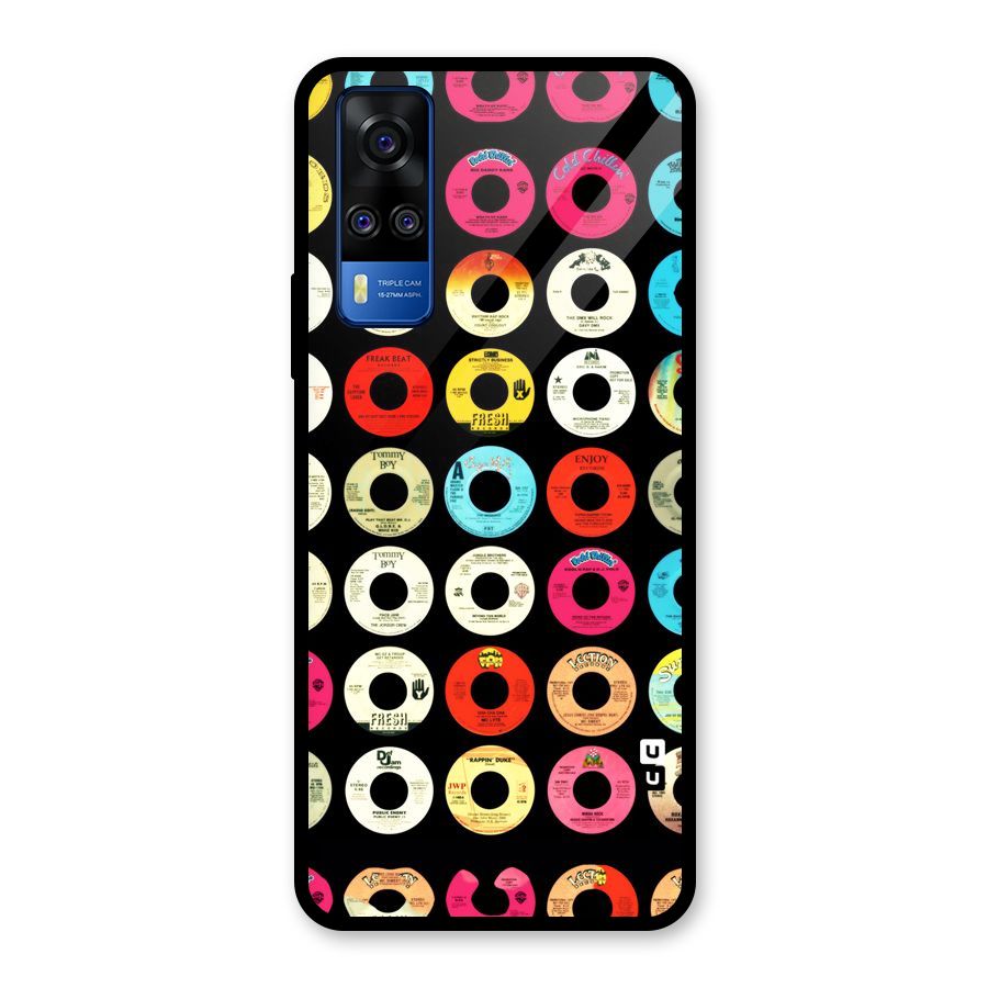Vintage Collection CDs Glass Back Case for Vivo Y31