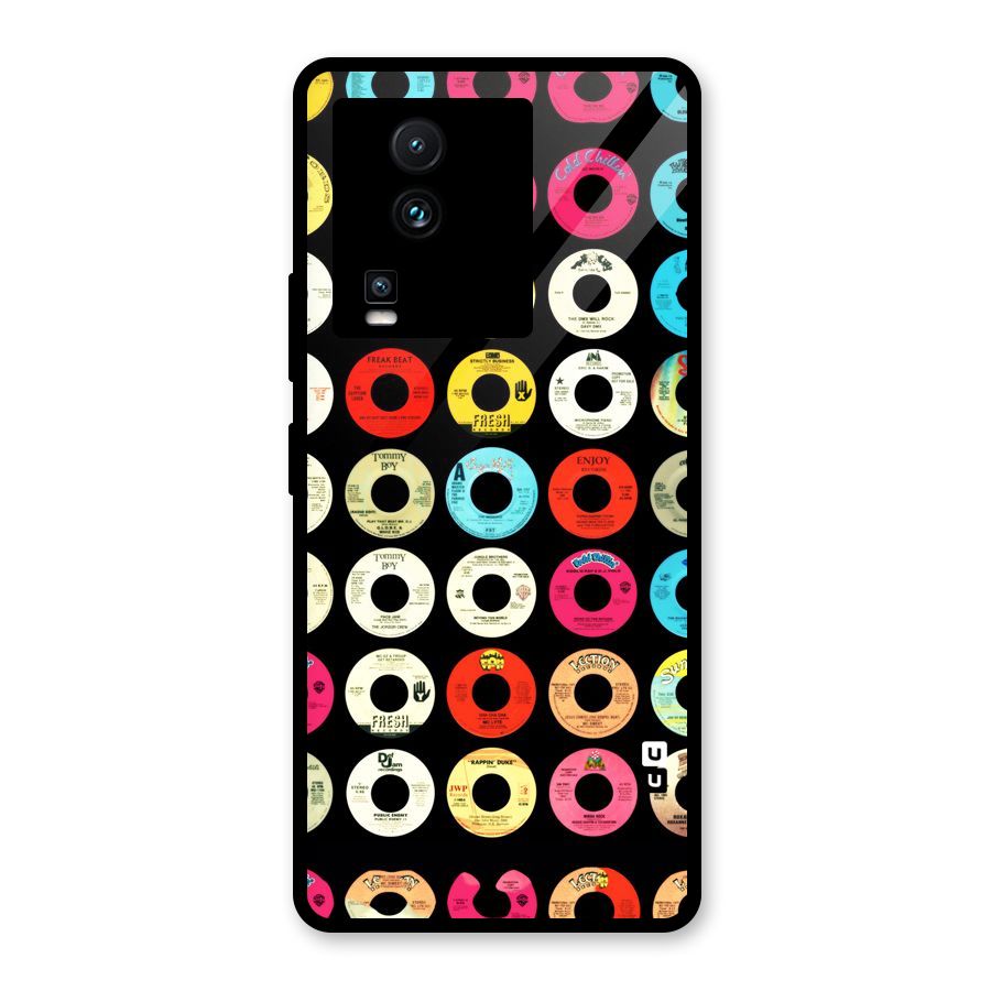 Vintage Collection CDs Glass Back Case for Vivo iQOO Neo 7