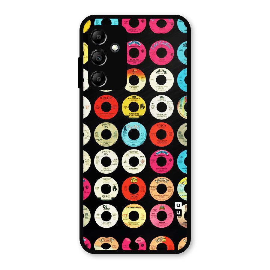 Vintage Collection CDs Metal Back Case for Galaxy A14 5G