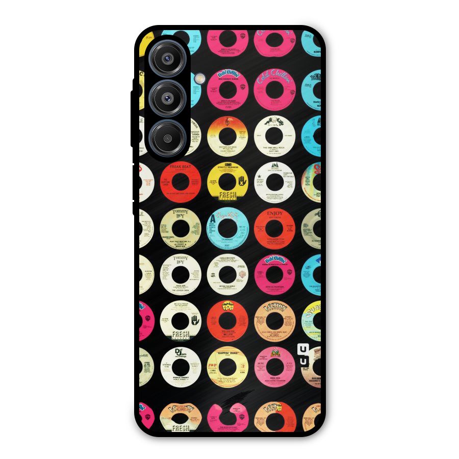 Vintage Collection CDs Metal Back Case for Galaxy A16 5G
